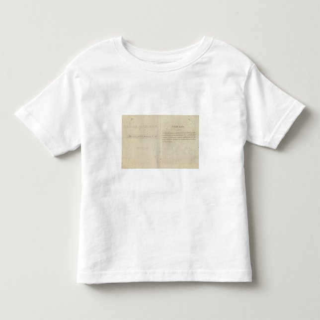 Geografisk avläsare för Preface för Dixie barn Tee Shirt (Framsida)