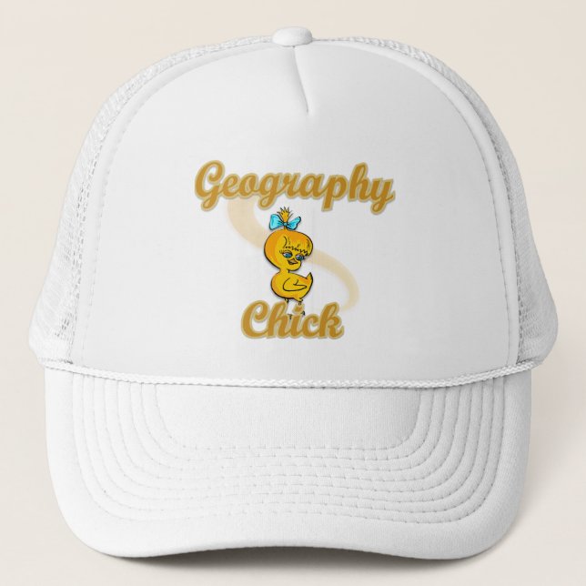 Geografisk Chick Truckerkeps (Framsida)