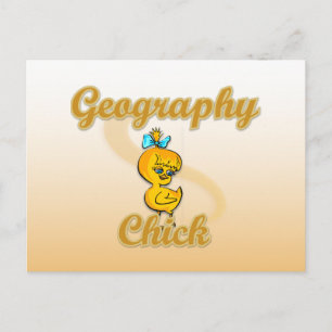 Geografisk Chick Vykort