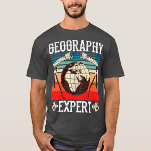 Geografisk expert Geo Geographer Student 1 T Shirt