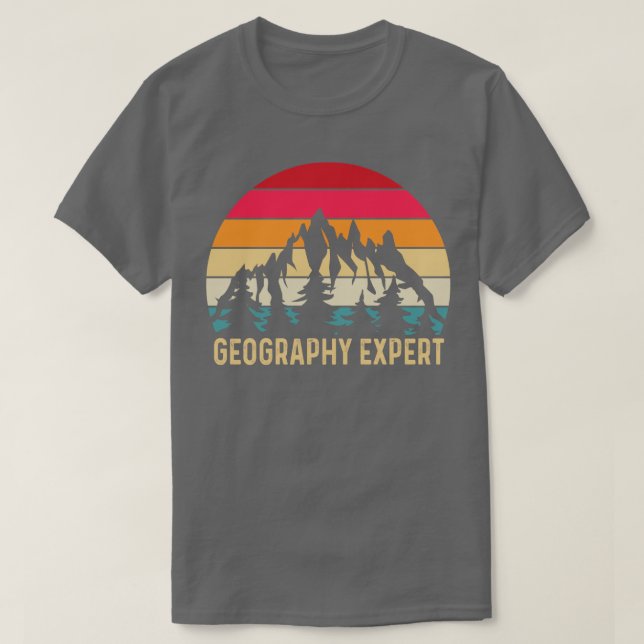Geografisk expert Geo Student T Shirt (Design framsida)