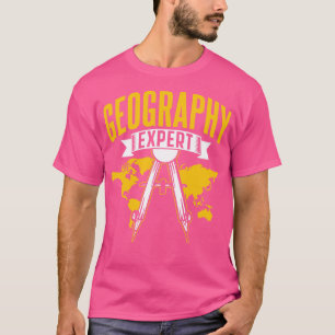 Geografisk expert på Student geograf Geo T Shirt