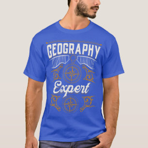 Geografisk expert Student Geo T Shirt
