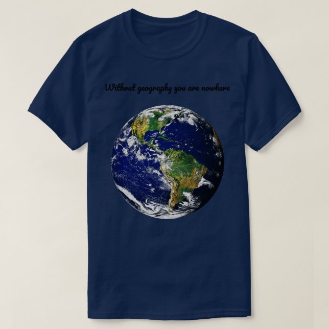 Geografisk markkvot t shirt (Design framsida)