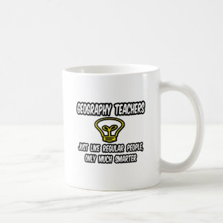 Geografiska lärare..vanliga människor, endast smar kaffemugg