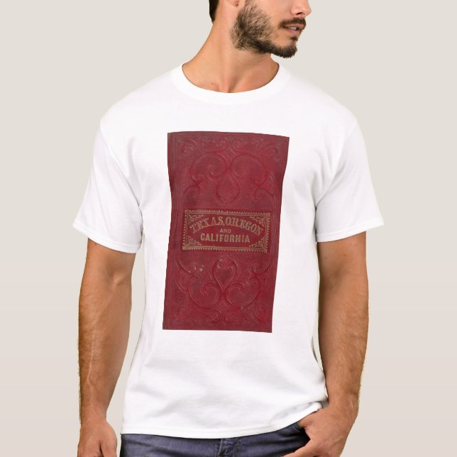 Geografiskt beskåda av Texas Tee Shirt (Framsida)