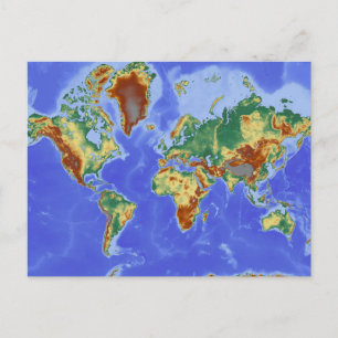 Geografiskt Internationell i Karta Helg Vykort