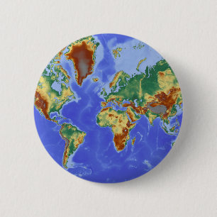 Geografiskt Internationell i Karta Knapp