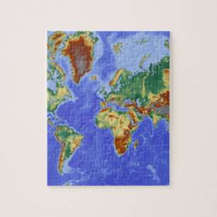 Geografiskt Internationell i Karta Pussel