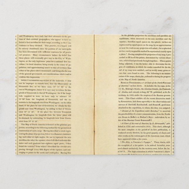 Geografiskt minnesmärke vykort (Framsida)