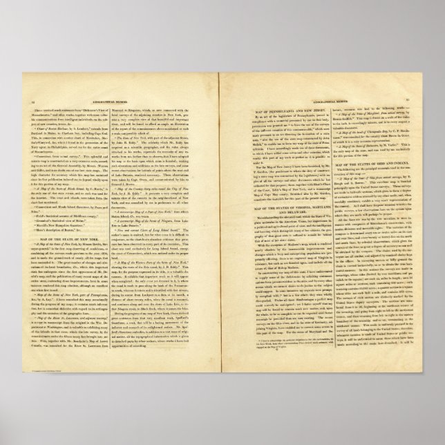 Geografiskt nummer 2 poster (Framsidan)