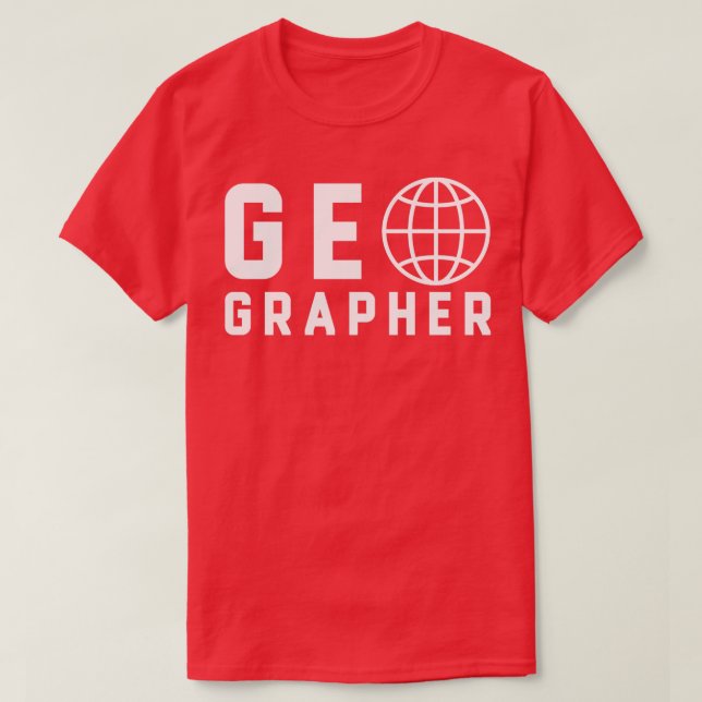 Geografiskt område t shirt (Design framsida)