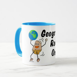 Geografiskt Sten på Mugg