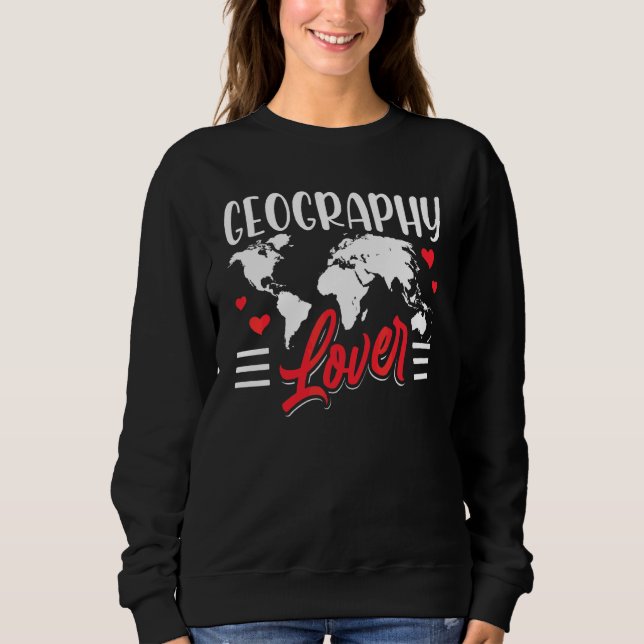 Geografiskt Student T Shirt (Framsida)