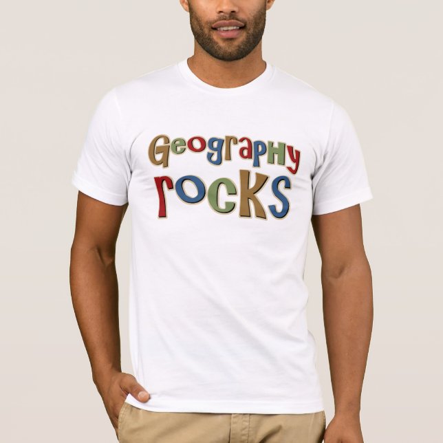 Geografistenar T Shirt (Framsida)