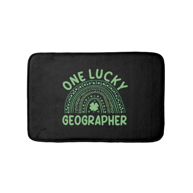 Geographer St. Patrick's Day Costume Badrumsmatta (Framsidan)