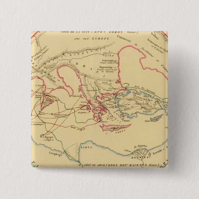 Geographical des Grecs Primitive Knapp (Framsida)