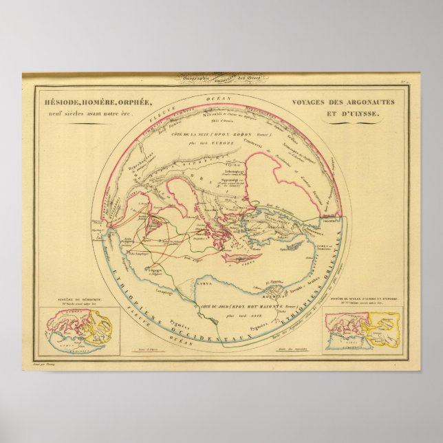 Geographie des Grecs Primitive Poster (Framsidan)
