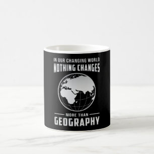 Geography Teacher Funny Karta World Continents Gif Kaffemugg