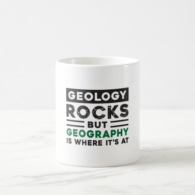 Geography Teacher Funny World Continents Gift Idea Kaffemugg (Center)
