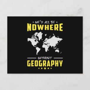 Geography Teacher Funny World Continents Karta Gif Vykort