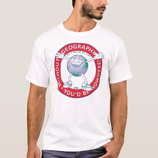 GEOGRAPHY_TSHIRT TRÖJA (Framsida)
