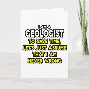 Geolog.. antar att jag aldrig har fel kort