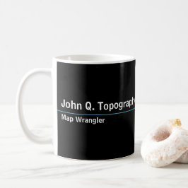 Geolog, Cartograf TopoGraphic Karta Kaffemugg