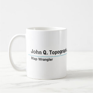 Geolog, Cartograf TopoGraphic Karta Kaffemugg