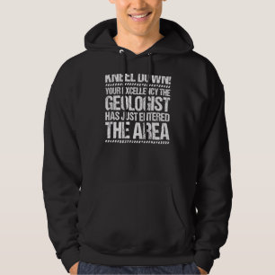 Geolog, din utmärkta geologi hoodie