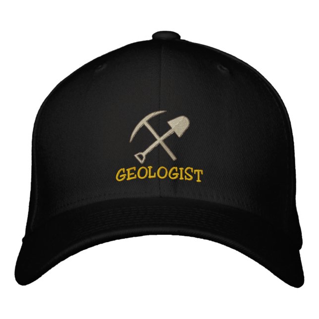 Geolog Embroized Cap Broderad Keps (Framsida)