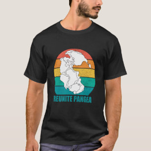 Geolog för tillbaka Pangea Reunite Pangea T Shirt