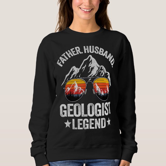 Geolog Geolog Retro för geologi i manar Far Make T Shirt (Framsida)
