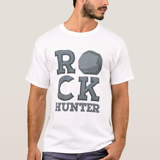 Geolog Geolog Sten Hunter T Shirt (Framsida)