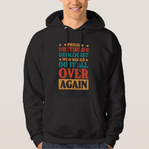 Geolog Geology och Sten Collector Retrött Retir Hoodie