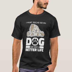 Geolog Hund Collating Geology Sten Hunting T Shirt
