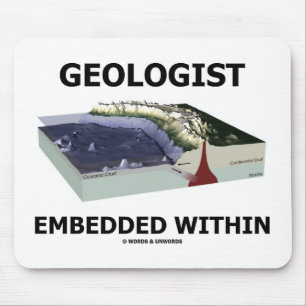 Geolog inbäddad inom (Subductionzonen) Musmatta