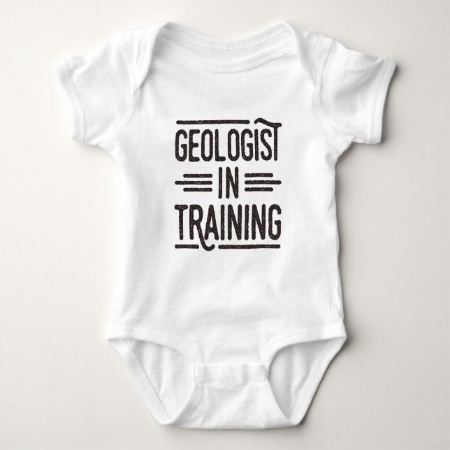 Geolog inom utbildning för framtida geolog t shirt (Framsida)