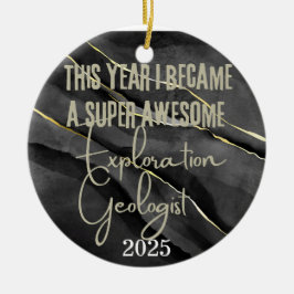 Geolog Julgransprydnad Keramik