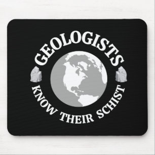 Geolog känner till sin Schist Musmatta