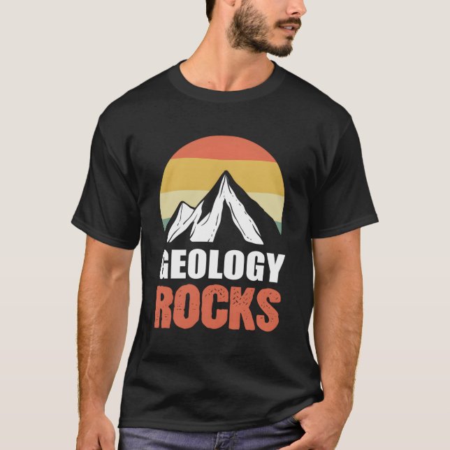 Geolog Sten Geolog T Shirt (Framsida)