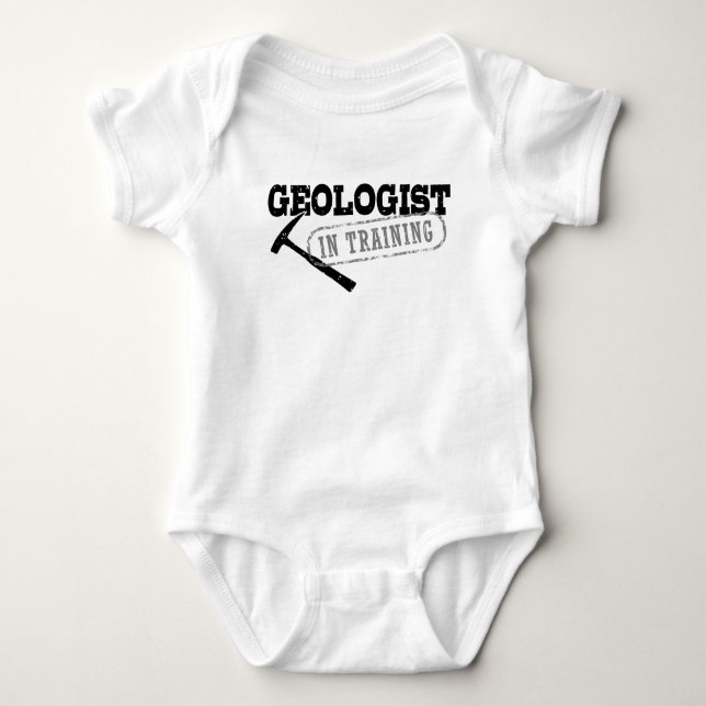 Geolog under utbildning tee shirt (Framsida)
