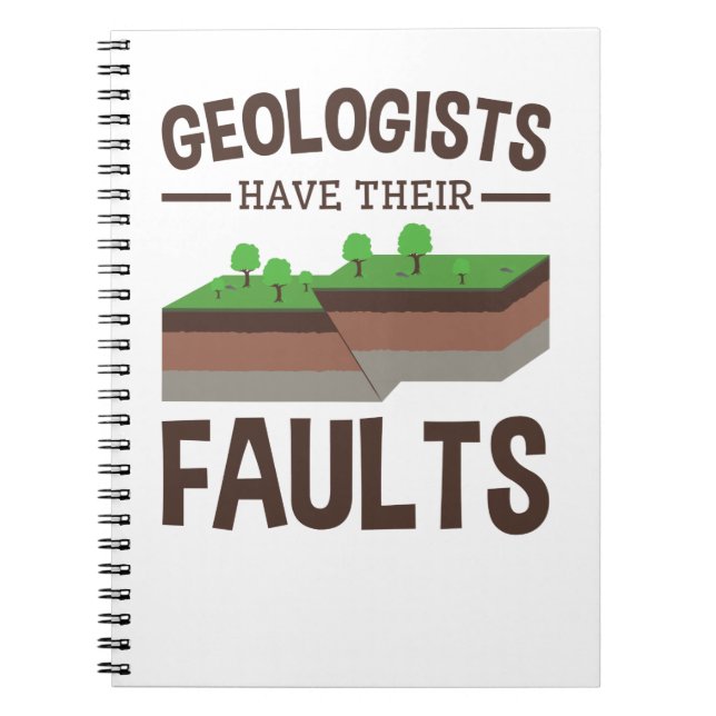 Geologer har sina rötter i geologen Earth Science Anteckningsbok (Framsidan)