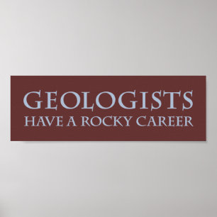 Geologer: Rocky Career Poster