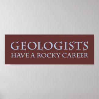 Geologer: Rocky Career Poster