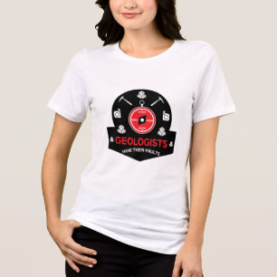 Geologer Roliga presenter till geologer Geolog T Shirt