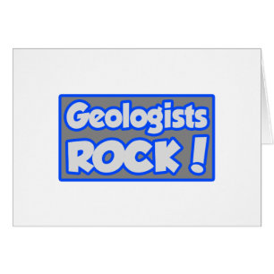 Geologer Sten! Hälsningskort