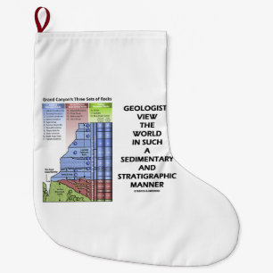 Geologer View World Sedimentary Stratigraphic Stor Julstrumpa