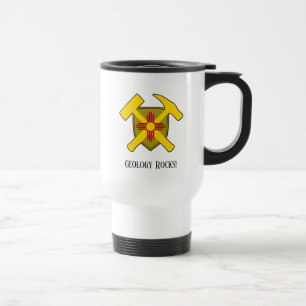 "Geologi är grymt" New Mexico Flagga Hammare Logo Resemugg