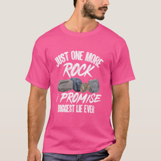 Geologi Bergssamlande Bara En Sten Till Största T Shirt